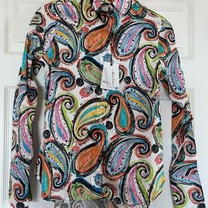 Authentic Brand New woman’s Robert Graham shirt
